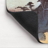 26.日坂宿、広重日坂宿、広重、浮世絵 マウスパッド (コーナー)