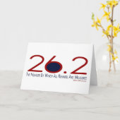 26.2おめでとうの数 カード (黄色い花)