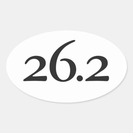 26.2シール 楕円形シール (正面)