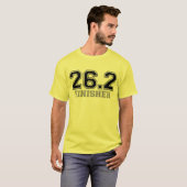 26.2フィニッシャーのティー Tシャツ (正面フル)