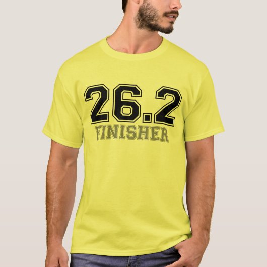 26.2フィニッシャーのティー Tシャツ (正面)