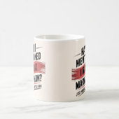 26.2マイルマラソン走マラソン コーヒーマグカップ (中央)