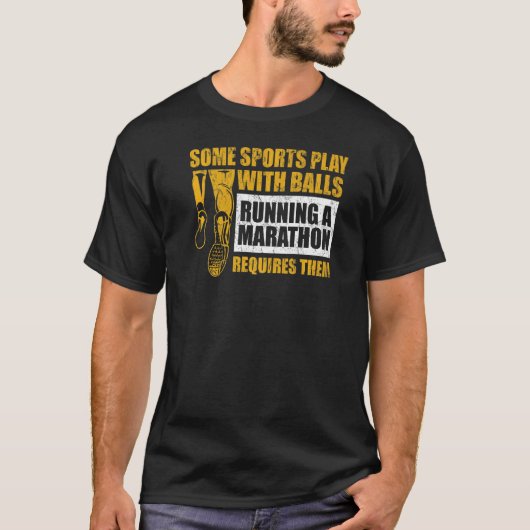 26 2マイル走の引用文 Tシャツ (正面)