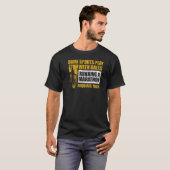 26 2マイル走の引用文 Tシャツ (正面フル)