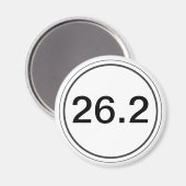 26.2マグネット | Marathon Magnet マグネット (正面/裏面)