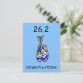 26.2マラソンおめでとう ポストカード (スタンド正面)
