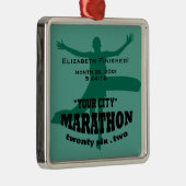 26.2マラソンのオーナメント メタルオーナメント (右)