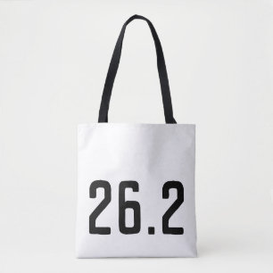 26.2マラソンのトートバック トートバッグ