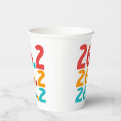 26.2マラソンランナーをテーマにしたカラフル 紙コップ (右)