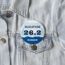 26.2マラソンランナーギフト 缶バッジ