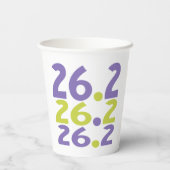 26.2マラソンランナー 紙コップ (裏面)