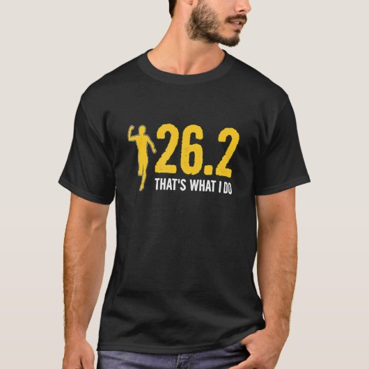 26 2マラソン走者として私が行う事1 Tシャツ (正面)