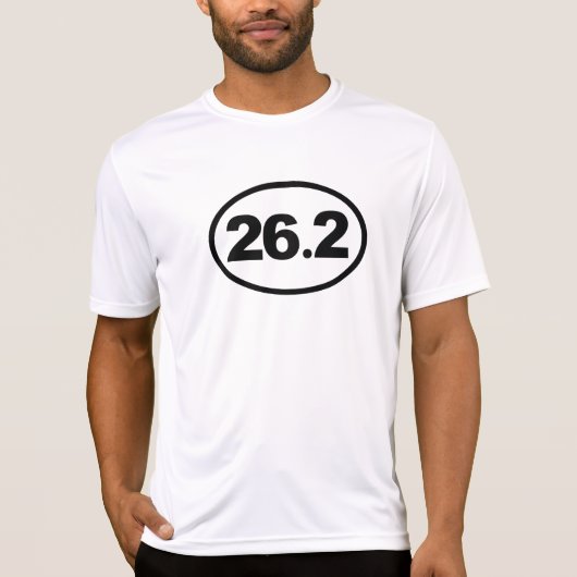 26.2マラソン選手 Tシャツ (正面)