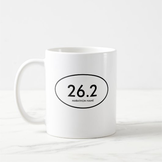 26.2マラソン コーヒーマグカップ (左)