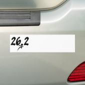 26.2マラソン バンパーステッカー (車上)