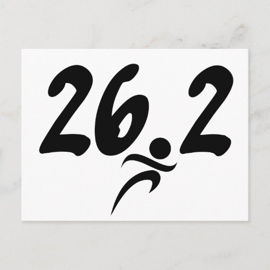 26.2マラソン ポストカード (正面)