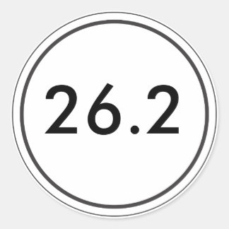 26.2白ステッカー ラウンドシール