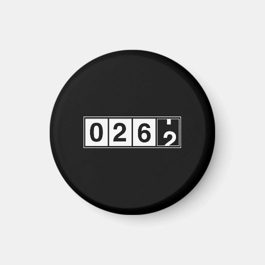 26.2走行距離計 マグネット (正面)