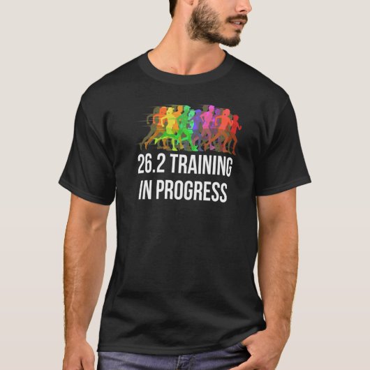 26 2 トレーニング中 マラソントレーニング  男子 Tシャツ (正面)
