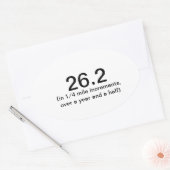 26.2、一度に少し 楕円形シール (封筒)