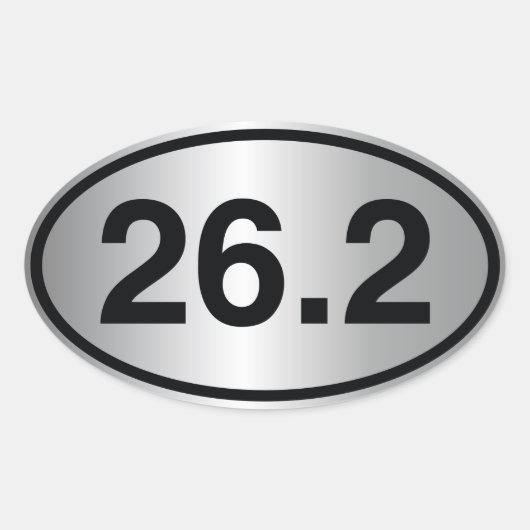 26.2 楕円形シール (正面)