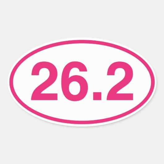 26.2 楕円形シール (正面)