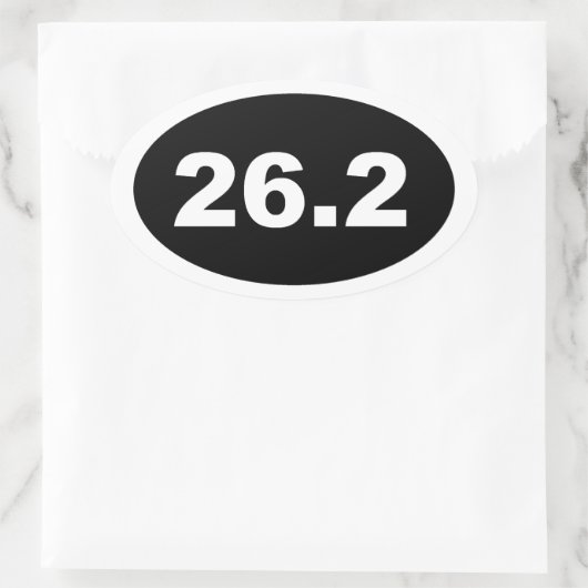 26.2 楕円形シール (バッグ)