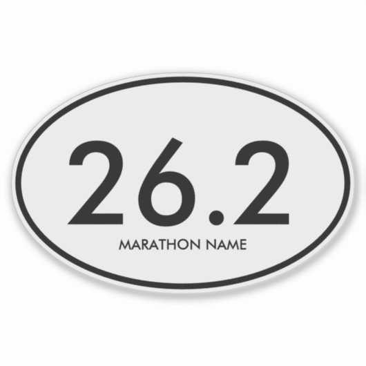 26.2 Marathon シール (正面)