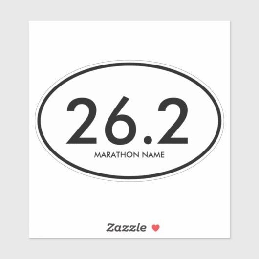 26.2 Marathon シール (シート)