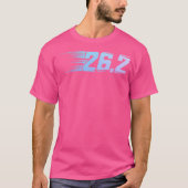 26 2 Miles Marathon Runner Running Marathoner Tシャツ (正面)