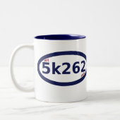 26.2: Phidippidesはそれをし、死にました。 私はおもしろいのためのそれをします ツートーンマグカップ (左)