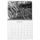 26.5灰色の色合い カレンダー (1月 2027)