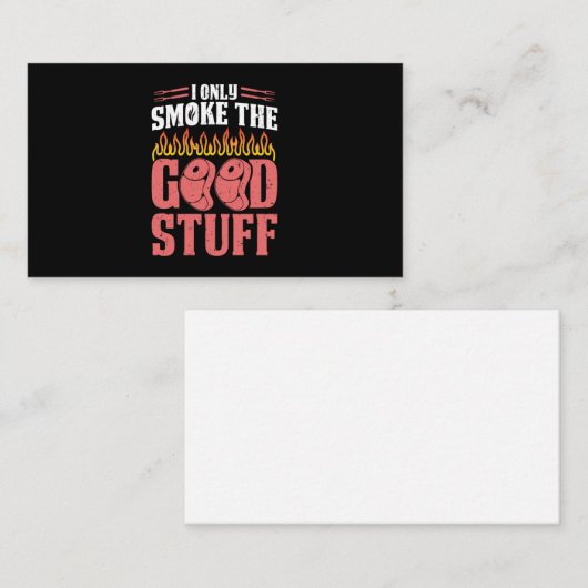 26.Bbq Chefcook Offcompetitionrestaurantbarbeque I 名刺 (正面/裏面)