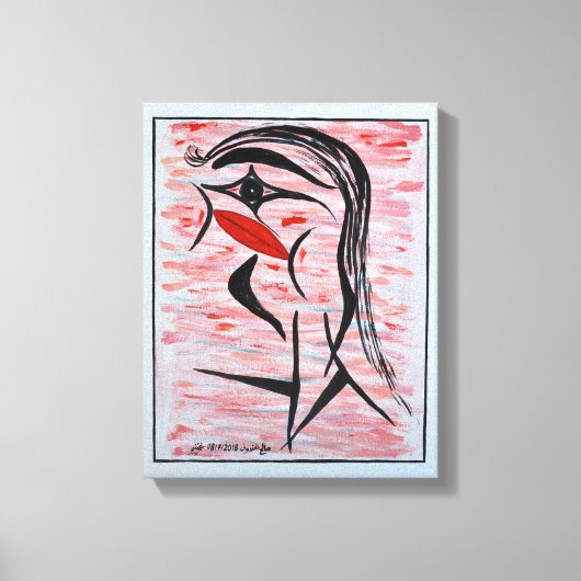 26/ Femme orgueilleuse キャンバスプリント (正面)