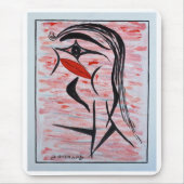 26/ Femme orgueilleuse マウスパッド (正面)