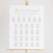 26 Tables Our Favorite People Seating Chart ポスター