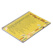 26 Ways 感動的 Journal – マスタード ノートブック (左側)