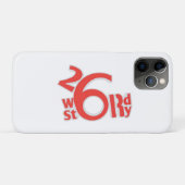 26 word story logo Case-Mate iPhoneケース (裏面(横))
