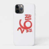 26 word story logo Case-Mate iPhoneケース (裏)