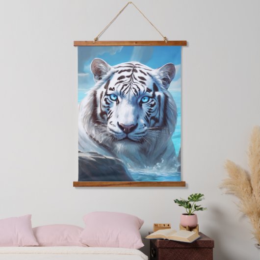 26"x36" 縦型ウォールタペストリー 吊り下げ型タペストリー (寝室)