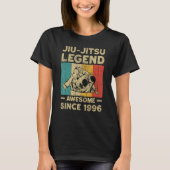 26 Years Old BJJ Jiu Jitsu Legend Awesome Since 19 Tシャツ (正面)