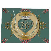 26th/Any結婚の記念日 ラージペーパーバッグ (裏面)