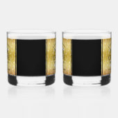 27エレガント周年記念結婚お祝い ウイスキーグラス (左)