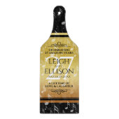 27エレガント周年記念結婚お祝い カッティングボード (正面)