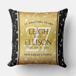 27エレガント周年記念結婚お祝い クッション