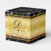 27エレガント周年記念結婚お祝い フェイバーボックス (正面サイド)