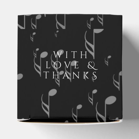 27エレガント周年記念結婚お祝い フェイバーボックス (上部)