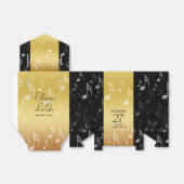 27エレガント周年記念結婚お祝い フェイバーボックス (折り畳みなし)