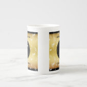 27エレガント周年記念結婚お祝い ボーンチャイナマグカップ (正面)