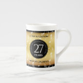 27エレガント周年記念結婚お祝い ボーンチャイナマグカップ (右)